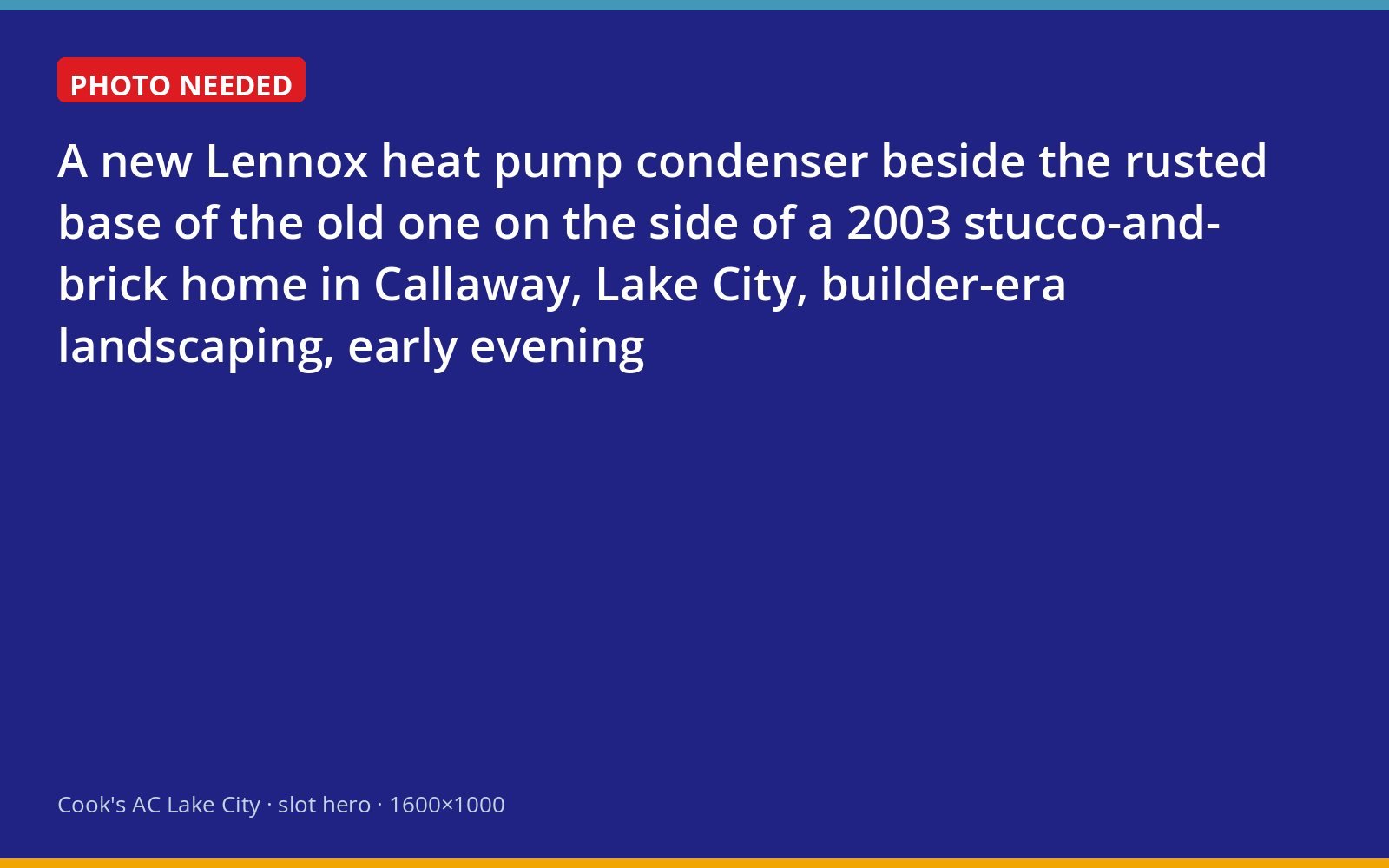 New heat pump replacing a worn original unit beside a 2000s home in Callaway